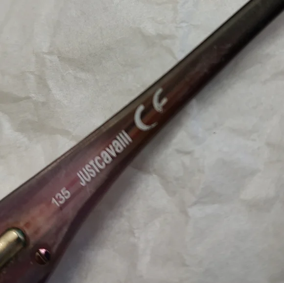 Just Cavalli (Robert Cavalli) Italy Purple Pres.  Plastic Eyeglasses (Frames) - Picture 8 of 12